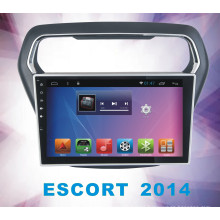 Android System 5.1 Navegación y GPS para Escort con reproductor de DVD de coche